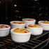 Nuwave Ceramic Ramekins 8 oz, Set of 6, Elegant Classic Style for Baking Souffles, Creme Brulées, Custards, Puddings, 4.3” Wide & 2” Tall, Microwa...
