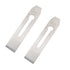 2 Pack 38MM / 1.5inch Wide Replacement Bench Plane Blades Iron Plate Knife for Woodwork Hand Planer Carpentry Edge Trimming Saw DIY Tool Set Parts...
