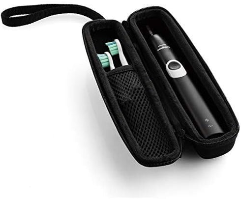 caseling Hard Toothbrush Travel Case Fits Philips Sonicare Protective Clean 4100 Sonicare 2 Series Portable Toothbrush Holder with Easy Grip Carry...