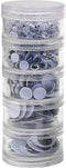 Creativity Street Storage Stacker Wiggle Wiggly Eye, Assorted Size, 560 per Set...