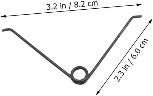 25pcs Garden Shears Spring Small Replacement Spring Pruning Shears Springs V-shape Springs for Pruner Trimmers Metal Shears Springs for Trimmer St...