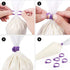 60 Pcs Pastry Bag Ties Reusable Icing Bag Ties Silicone Decoration Bag Clips Cake Piping Bag Ties for Cupcakes Cookies and Pastry(15 Pieces Light ...