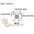 6/32#6-32 x 1/4in Flat Head Screw for 3.5in Hard Drive Hot Swap Caddy Tray (Pack of 50)...