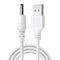 Yarniss USB Charger Cable USB to DC 2.5mm Round, Fit for Lighted & Counting Crochet Hooks...