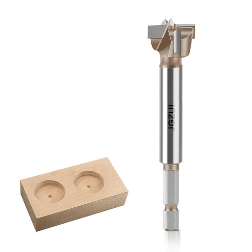 Drill Bit Set for Woodworking, Diameter 0.87inch, Carbide Tipped Wood Hole Saw Auger Opener, Hole Opener Hinge Hole Cutter for Woodworking, Plasti...