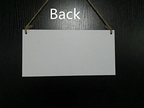 Meijiafei Baby Asleep Bedroom Door Sign Baby Sleeping New Born Mum Hanging Wall Plaque Shower Gift 10" X 5"...