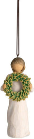 Willow Tree Magnolia Ornament, Sculpted Hand-Painted Figure...