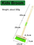Kids Broom-Wooden Handle Small Broom for Kids Housekeeping Cleaning...