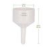 Porcelain Buchner Funnel, 100 mm Porcelain Buchner Filter Funnel O.D. 10 cm I.D. 9.2 cm Lab Funnels...