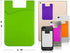 Phone Card Holder Sockets, Silicone Adhesive Stick-on ID Credit Card Wallet Phone Case Pouch Sleeve Pocket for Most of Smartphones (Hot Pink)...
