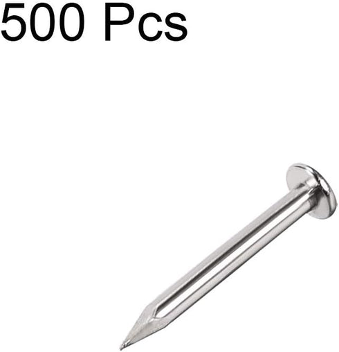 uxcell Small Tiny Hardware Nails Carbon Steel 1.2X10mm(DxL) for DIY Decorative Wooden Boxes Accessories Silver Tone 500pcs...
