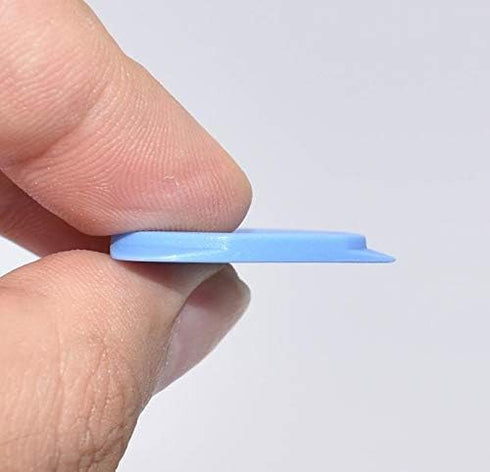 10 Pieces Universal Triangle Plastic Pry Opening Tool for Mobile Phone Laptop Table LCD Screen Case Disassembly Blue Guitar Picks...
