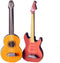 NWFashion 2PCS Musical Instruments Guitar/Beth Dollhouse Miniature Accessories Toy Set...