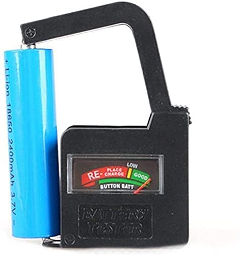 1Pc Black Practical1pc Bt-860 Battery Tester Checker Battery Volt Tester Monitor for 9v 1.5v Button Cell ?Electrical Equipment?Tools and Home Impr...