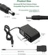 6V 1A Power Supply?100-240V Adapter 5.5x2.5mm 2.1mm DC tip with 8T?50-60Hz?6 Volt 1000mA Supply for Monitor Baby,LED Light Strings,Wireless Router...