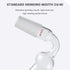 Glass Drying Tube Adapter 75 Degree Bent Lab Drying Tubes with 24/40 Standard Taper Joint Lab Glassware...