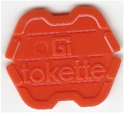100 Tokettes Type 1 Greenwald (Gi) Laundry Tokens...