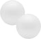 FFchuanhe 2 Pcs Craft Foam Balls 8 Inch, Polystyrene Smooth Round Balls, for Arts and Crafts Supplies School Project, Wedding, Holiday Party. Whit...