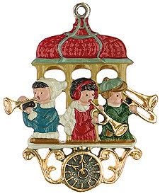 Musical Children - German Pewter - Christmas Ornament...