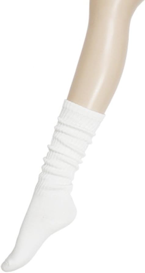 WOWFOOT Women Scrunch Socks Knit Soft Warm Casual Fall Winter Knee Slouch Sock...