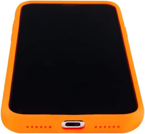 FELONY CASE - iPhone 11 Pro Case - Neon Orange Silicone Phone Cover | Liquid Silicone with Anti-Scratch Microfiber Lining, 360° Shockproof Protect...