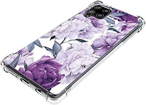 for Galaxy A42 5G Case: Slim Flexible TPU for Girls Women Airbag Bumper Shock Absorption Rubber Soft Silicone Case Cover Fit for Samsung Galaxy A4...