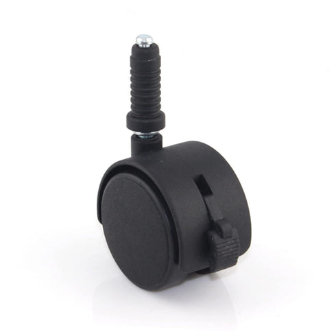 OSALADI 2set Swivel Casters Furniture Rolling Castors Furniture Universal Castors 2 Inch Durable Wheel Office Chair Universal X38 Black Bed Univer...
