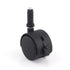 OSALADI 2set Swivel Casters Furniture Rolling Castors Furniture Universal Castors 2 Inch Durable Wheel Office Chair Universal X38 Black Bed Univer...