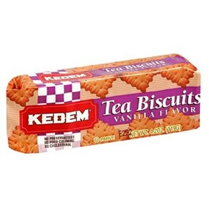 Kedem Tea Biscuit Vanilla net wt. 4.2 ounce...