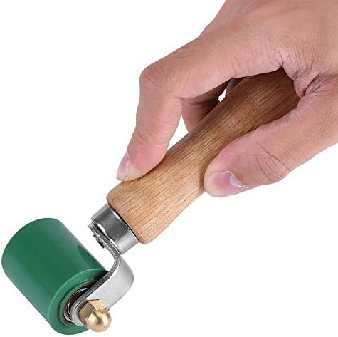 Silicone Hand Roller, 40mm Silicone High Temperature Pressure Roller for Roofing Hot Air Heating PVC Welding, 1.6 x 1.3inch...