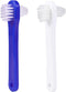 Beavorty 2pcs Two-Sided Denture Brush Denture Cleaning Brush Denture Toothbrushes Toothbrush for False Teeth Denture Cleaner False Teeth Cleaning ...