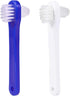 Beavorty 2pcs Two-Sided Denture Brush Denture Cleaning Brush Denture Toothbrushes Toothbrush for False Teeth Denture Cleaner False Teeth Cleaning ...