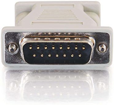 C2G 02902 Mac DB15 Male to VGA (HD15) Female Adapter, Beige...