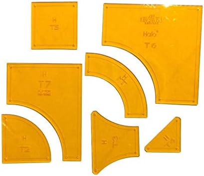 Jen Kingwell Acrylic Template Set - Halo (Jenny from One Block)...