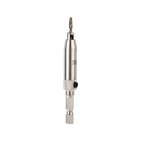 uxcell Self Centering Hinge Tapper Core Drill Bit, Hole Puncher, 7/64 Diameter, for Woodworking, Silver...