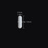 12Pcs PTFE Magnetic Stirrer Mixer Stir Bar, Magnetic Stir Bar 10mm/0.39 inch...