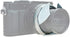 JJC ALC-LX100 Silver Self-Retaining Auto Open Close Lens Cap for Panasonic LUMIX DMC-LX100 and Leica D-LUX(Typ 109) Camera Replaces DMW-LFAC1...