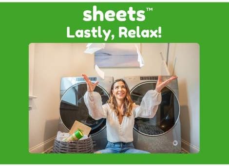 Sheets Laundry Club Laundry Detergent Sheets (Free & Clear Laundry & Dryer Sheets)...