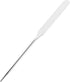 MERIGLARE Stainless Steel Makeup s for Professional, Beginner 161mm Long Facial Mixing Stick (Silver) Fine Workmanship Stylish Durable...