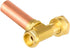 EFIELD C-240 Straight Copper Water Hammer Arrestor For Washing Machine, 3/4 Inch Swivel FHT x 3/4 Inch MHT...