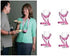 Party Time Hand Free Wine Glass Holder Necklace - Set of 4 (Pink)...