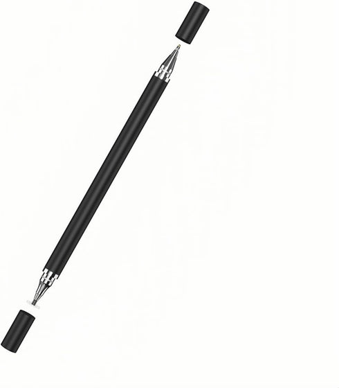 Dual-Purpose 2-in-1 capacitive Pen disc Stylus Suction Cup Pen Mobile Phone Tablet Stylus Sketch Sketch Pen Sketch Touch Pen, black 2pcs...