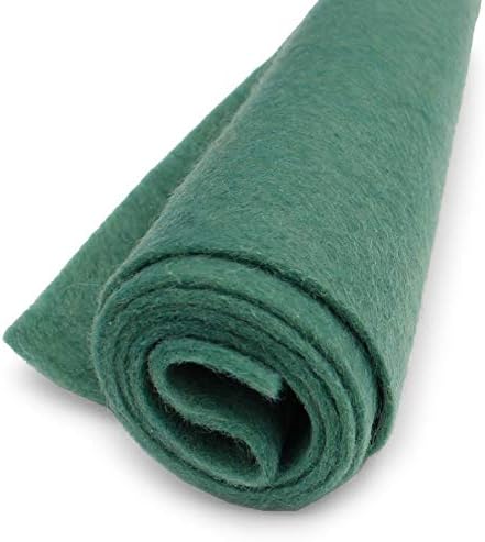 Blue Spruce - Wool Felt Giant Sheet - 20% Wool Blend - 1 36x36 inch XXL Sheet...