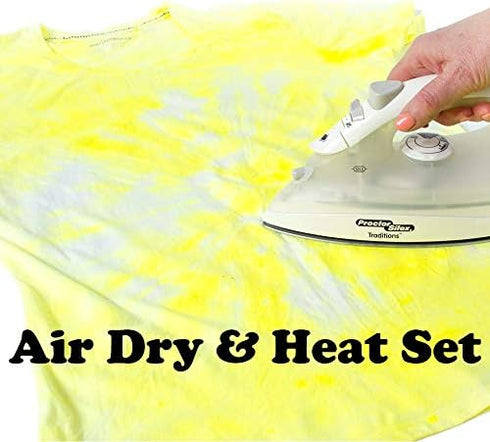 S.E.I Neon Yellow Tie Dye Spray Bottle, 2- Ounces, Fabric Spray Dye...