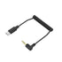 comica CVM-D-UC II 3.5mm TRS to USB-C Audio Adapter Cable for All Microphones with 3.5mm(TRS) Audio Output Plug...