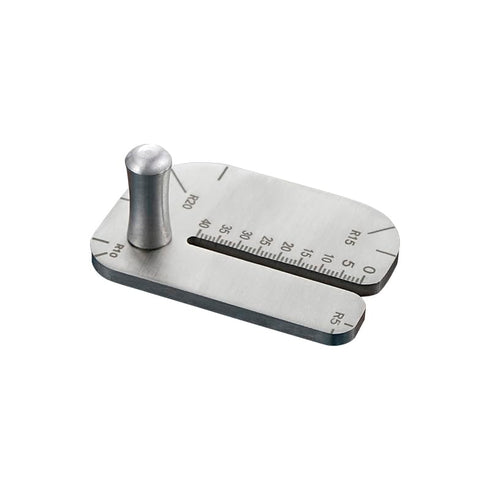 Leather Sewing Aid Tool, Constructed from Durable Stainless Steel, Serves as a Guide for Precise Punching, Equivalent to a Diamond Lace Chisel or ...