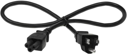 3ft 18 AWG 3 Prong Universal Power Cord (NEMA 5-15P to IEC320 C5)...