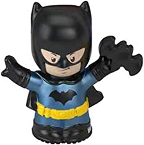 Replacement Parts for Fisher-Price Little People Batcave - GMJ16 ~ DC Super-Friends Playset ~ Replacement Batman Figure ~ Wearing Blue Suit and Ho...