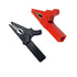 10Pack Alligator Clips 1000V 32A Heavy Duty Full Insulated Automotive Car Battery Alligator Clips Electrical Test Clips with 4mm Banana Jack Socke...