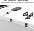 Cord Management Organizer Kit 4 Cable Sleeve split with 41Self Adhesive Cable Clips Holder, 10pcs and 2 Roll Self Adhesive tie and 100 Fastening C...